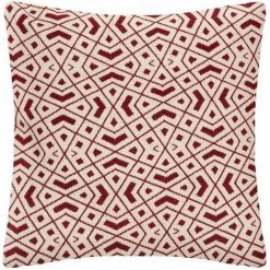 ATMOSPHERA, CRÉATEUR D'INTÉRIEUR Housse De Coussin 40x40 Cm Kalei - Rouge