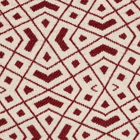 ATMOSPHERA, CRÉATEUR D'INTÉRIEUR Housse De Coussin 40x40 Cm Kalei - Rouge 4 ATMOSPHERA, CRÉATEUR D'INTÉRIEUR Housse De Coussin 40x40 Cm Kalei - Rouge – Image 4