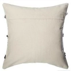 ATMOSPHERA, CRŽATEUR D'INTŽRIEUR Housse De Coussin Tuftée "Etnik" 40x40cm Gris -France Coussin et housse de coussin Soldes Boutique 36353631 4