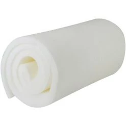 SWAGX 1 Pcs 200x50cm Haute Densité Remplacement Tapisserie D'ameublement Feuille Canapé Siège Mousse Coussin Coussin Pad (Blanc)