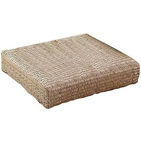 BEARSU Tatami Coussin De Sol Zafu Coussin De Méditation Pour Siège Naturel Coussin Respirant Respectueux De L'environnement Fabriqué à La Main Coussin De Siège Plat En Paille Tricotée/Coussin Futon En Paille Pour Yoga Zen 40 Cm (15,75 4,3 Pouces) 1 BEARSU Tatami Coussin De Sol Zafu Coussin De Méditation Pour Siège Naturel Coussin Respirant Respectueux De L'environnement Fabriqué à La Main Coussin De Siège Plat En Paille Tricotée/Coussin Futon En Paille Pour Yoga Zen 40 Cm (15,75 4,3 Pouces)