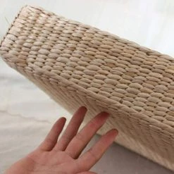 BEARSU Tatami Coussin De Sol Zafu Coussin De Méditation Pour Siège Naturel Coussin Respirant Respectueux De L'environnement Fabriqué à La Main Coussin De Siège Plat En Paille Tricotée/Coussin Futon En Paille Pour Yoga Zen 40 Cm (15,75 4,3 Pouces) 7 BEARSU Tatami Coussin De Sol Zafu Coussin De Méditation Pour Siège Naturel Coussin Respirant Respectueux De L'environnement Fabriqué à La Main Coussin De Siège Plat En Paille Tricotée/Coussin Futon En Paille Pour Yoga Zen 40 Cm (15,75 4,3 Pouces) -France Coussin et housse de coussin Soldes Boutique 36579101 3