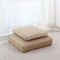 BEARSU Tatami Coussin De Sol Zafu Coussin De Méditation Pour Siège Naturel Coussin Respirant Respectueux De L'environnement Fabriqué à La Main Coussin De Siège Plat En Paille Tricotée/Coussin Futon En Paille Pour Yoga Zen 40 Cm (15,75 4,3 Pouces) 8 BEARSU Tatami Coussin De Sol Zafu Coussin De Méditation Pour Siège Naturel Coussin Respirant Respectueux De L'environnement Fabriqué à La Main Coussin De Siège Plat En Paille Tricotée/Coussin Futon En Paille Pour Yoga Zen 40 Cm (15,75 4,3 Pouces) -France Coussin et housse de coussin Soldes Boutique 36579101 4