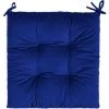 BRIDAY Set Coussins De Chaise De Jardin, Coussins De Siège 40x40cm Coussins De Chaise De Salle à Manger Patio Terrasse Jardin Extérieur - Décoration De Mobilier De Jardin (1 Pièce, Bleu)