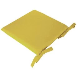 ENJOY HOME Galette épaisse 38 X 38 X 4,5 Cm LOLA 100% Coton - JAUNE