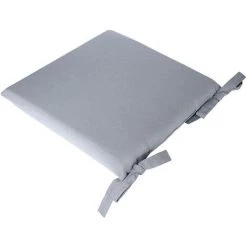 ENJOY HOME Galette épaisse 38 X 38 X 4,5 Cm LOLA 100% Coton - GRIS