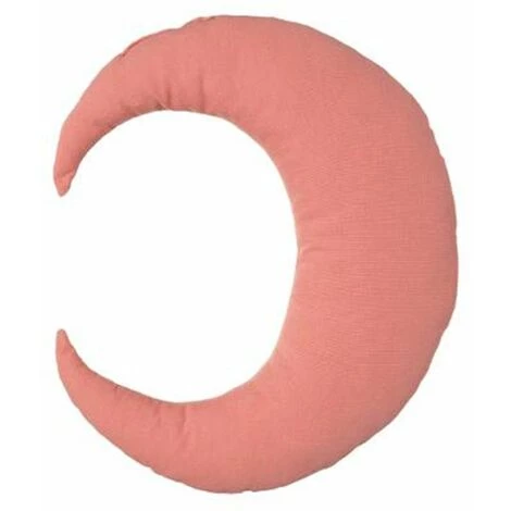 ATMOSPHERA FOR KIDS Coussin Enfant "Berlingot Lune" 28x32cm Terracotta 2 ATMOSPHERA FOR KIDS Coussin Enfant "Berlingot Lune" 28x32cm Terracotta – Image 2