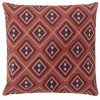 Paris Prix - Housse De Coussin "neo Berbère" 40x40cm Rouge