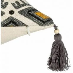 ATMOSPHERA, CRŽATEUR D'INTŽRIEUR Housse De Coussin Imprimé "Aztèque" 40x40cm Beige -France Coussin et housse de coussin Soldes Boutique 36890367 3