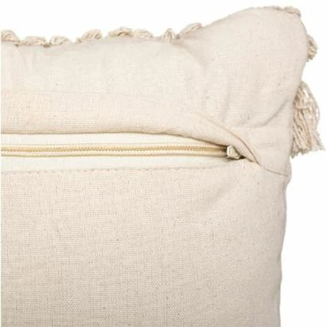 ATMOSPHERA, CRATEUR D'INTRIEUR Coussin Déco "Jute & Sequins" 30x50cm Ivoire 3 ATMOSPHERA, CRATEUR D'INTRIEUR Coussin Déco "Jute & Sequins" 30x50cm Ivoire – Image 3