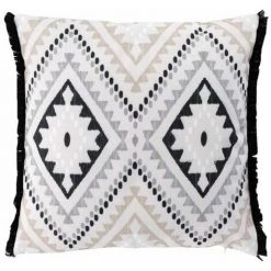 Paris Prix - Housse De Coussin "mongori" 40x40cm Multicolore