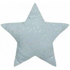 ATMOSPHERA FOR KIDS Coussin Enfant "Berlingot Étoile" 40x40cm Bleu