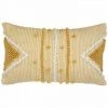 ATMOSPHERA Coussin Recycle Row - 30 X 50 Cm - Ocre