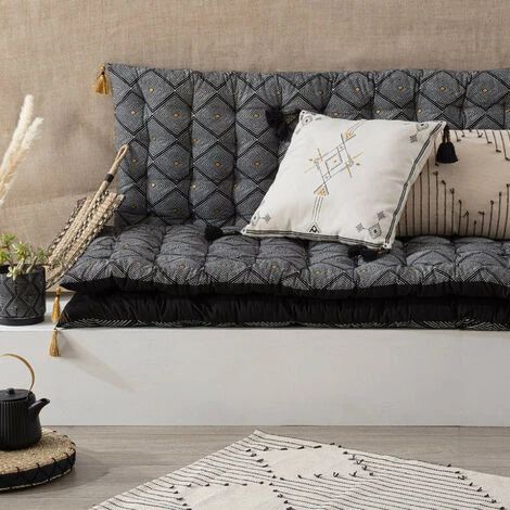 Matelas De Sol Oasis Noir Atmosphera 2 Matelas De Sol Oasis Noir Atmosphera – Image 2