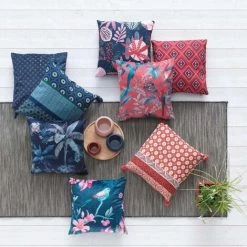 Paris Prix - Housse De Coussin Deco "panis" 40x40cm Rose -France Coussin et housse de coussin Soldes Boutique 37259377 4