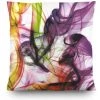 AG ART Coussin Fumée En Couleur Tache De Peintre - 45 Cm X 45 Cm - Multicolor