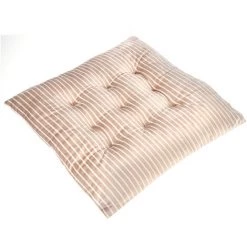 TIGA Coussins D'assise De Chaise Coussin Carré 40cm Lightcoffee -France Coussin et housse de coussin Soldes Boutique 37334685 2