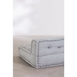 Canapé Central Pour Canapé Modulable En Coton Dhel SKLUM Coton - Gris Glacial -France Coussin et housse de coussin Soldes Boutique 37465425 5