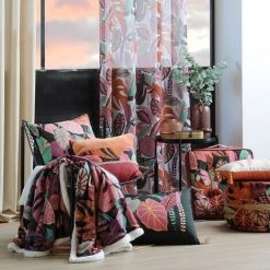 LOVELY CASA Coussin De Sol 45x45 Cm Deliciosa Coton - Rouge -France Coussin et housse de coussin Soldes Boutique 37468696 3