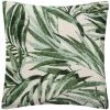 ATMOSPHERA, CRÉATEUR D'INTÉRIEUR Housse De Coussin Jacquard 40x40 Cm Tropic - Vert