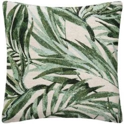 ATMOSPHERA, CRÉATEUR D'INTÉRIEUR Housse De Coussin Jacquard 40x40 Cm Tropic - Vert