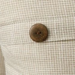 BETTERLIFE Lot De 2 Housses De Coussin Décoratives Carrées En Lin Style Rustique Housses De Coussin En Lin Décor Vintage Pour Coussins Canapé Voiture De Chambre 45X45CM Lait Blanc -France Coussin et housse de coussin Soldes Boutique 37660733 3