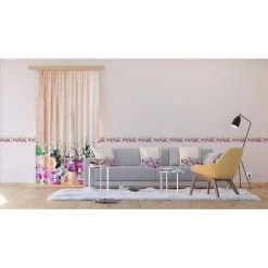 AG ART Coussin A Motif A Fleurs Dessous - 45 Cm X 45 Cm - Multicolor -France Coussin et housse de coussin Soldes Boutique 37864706 3