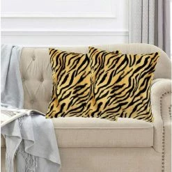 BARES 20x20 Pouces Animal Sauvage Peau De Léopard Doux Taies D'oreiller 2 Pièces Housse De Coussin Pour Enfants Canapé Maison Doux En Peluche Guépard Taies D'oreiller Peau D'animal Housse De Coussin 8 BARES 20x20 Pouces Animal Sauvage Peau De Léopard Doux Taies D'oreiller 2 Pièces Housse De Coussin Pour Enfants Canapé Maison Doux En Peluche Guépard Taies D'oreiller Peau D'animal Housse De Coussin -France Coussin et housse de coussin Soldes Boutique 37878267 4