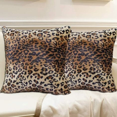 BARES 20x20 Pouces Animal Sauvage Peau De Léopard Doux Taies D'oreiller 2 Pièces Housse De Coussin Pour Enfants Canapé Maison Doux En Peluche Guépard Taies D'oreiller Peau D'animal Housse De Coussin 1 BARES 20x20 Pouces Animal Sauvage Peau De Léopard Doux Taies D'oreiller 2 Pièces Housse De Coussin Pour Enfants Canapé Maison Doux En Peluche Guépard Taies D'oreiller Peau D'animal Housse De Coussin