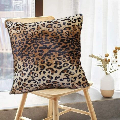 BARES 20x20 Pouces Animal Sauvage Peau De Léopard Doux Taies D'oreiller 2 Pièces Housse De Coussin Pour Enfants Canapé Maison Doux En Peluche Guépard Taies D'oreiller Peau D'animal Housse De Coussin 4 BARES 20x20 Pouces Animal Sauvage Peau De Léopard Doux Taies D'oreiller 2 Pièces Housse De Coussin Pour Enfants Canapé Maison Doux En Peluche Guépard Taies D'oreiller Peau D'animal Housse De Coussin – Image 4