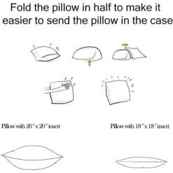 ECHOO Lot De 4 Housses De Coussin D'halloween Vintage Pour Hibou/corbeau/citrouille/crâne Housses De Coussin Housses De Coussin D'halloween 18 X 18 Pouces -France Coussin et housse de coussin Soldes Boutique 38715612 5