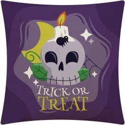 BRIDAY Taie D'oreiller Halloween 45,72 X 45,72 Cm, Housse De Coussin Décorative Carrée Château Chauve-souris Citrouille Design Canapé Chambre Décoration De Voiture (violet) 7 BRIDAY Taie D'oreiller Halloween 45,72 X 45,72 Cm, Housse De Coussin Décorative Carrée Château Chauve-souris Citrouille Design Canapé Chambre Décoration De Voiture (violet) -France Coussin et housse de coussin Soldes Boutique 39509193 3
