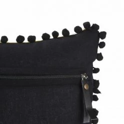 MOORISH IDOL ESSAOUIRA - Housse De Coussin - Motif Tribal Original Et Pompons - Fabrication Artisanale En Inde - Lavable En Machine 30°C - Naturel - 50x30 CM 8 MOORISH IDOL ESSAOUIRA - Housse De Coussin - Motif Tribal Original Et Pompons - Fabrication Artisanale En Inde - Lavable En Machine 30°C - Naturel - 50x30 CM -France Coussin et housse de coussin Soldes Boutique 39515186 4