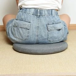 BETTERLIFE Coussins De Siège, Coussins De Siège Portables En Mousse à Mémoire De Forme Pour Le Bureau, Coussins De Chaise En Mousse à Mémoire De Forme Pour Soulager Le Coccyx Pour Le Bureau, Le Bureau à Domicile, Le Fauteuil Roulant Et La Voiture Inclus (Gris Foncé -France Coussin et housse de coussin Soldes Boutique 39654748 3