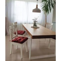 BETTERLIFE Ensemble Textile De 2 Coussins De Chaise 40x40 Cm Avec Rubans Coussins D'assise De Chaise De Jardin Coussins D'assise De Jardin Coussin Pour Chaises Et Bancs Coussins Matelassés Ensemble De Coussins De Chaise Coussins De Sol Fabriqués à La Main En 7 BETTERLIFE Ensemble Textile De 2 Coussins De Chaise 40x40 Cm Avec Rubans Coussins D'assise De Chaise De Jardin Coussins D'assise De Jardin Coussin Pour Chaises Et Bancs Coussins Matelassés Ensemble De Coussins De Chaise Coussins De Sol Fabriqués à La Main En -France Coussin et housse de coussin Soldes Boutique 39654752 3