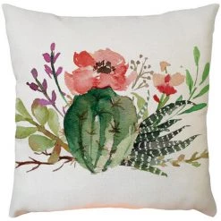 Housses De Coussin Lot De 1 Housse Coussin De Canapé Polyester Impression Cactus Série Decoration Canapé Maison Chambre Lit Taie D'oreiller 18x18 Pouces 45X45cm-c GrooFoo -France Coussin et housse de coussin Soldes Boutique 39992605 4