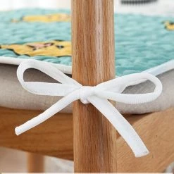 VERSAILLESFR Coussins De Chaise De Jardin/Coussin De Siège De Jardin,Coussin De Siège Mince Et Confortable,Canard Mignon -France Coussin et housse de coussin Soldes Boutique 40003766 5