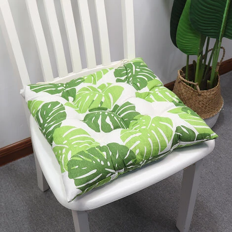 VERSAILLESFR 2 Coussins De Siège 40x40cm, Coussins De Chaise Pour Intérieur Et Extérieur - Décoration De Mobilier De Jardin Coussins De Chaise. (feuille De Dos De Tortue) 1 VERSAILLESFR 2 Coussins De Siège 40x40cm, Coussins De Chaise Pour Intérieur Et Extérieur - Décoration De Mobilier De Jardin Coussins De Chaise. (feuille De Dos De Tortue)