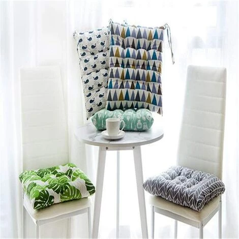 VERSAILLESFR 2 Coussins De Siège 40x40cm, Coussins De Chaise Pour Intérieur Et Extérieur - Décoration De Mobilier De Jardin Coussins De Chaise. (feuille De Dos De Tortue) 2 VERSAILLESFR 2 Coussins De Siège 40x40cm, Coussins De Chaise Pour Intérieur Et Extérieur - Décoration De Mobilier De Jardin Coussins De Chaise. (feuille De Dos De Tortue) – Image 2