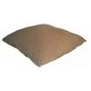 TOISON D'OR Arès Coussin Déhoussable Stonewashed Natté Coton Moka 45 X 45 Cm
