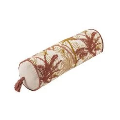 M-S Coussin Pour Accoudoir 50x15 Cm En Tissu Imprimé Terracotta - BALI