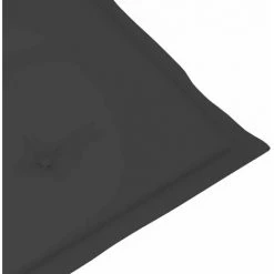 HAPPYSHOPPING Coussins De Chaise De Jardin 6 Pcs Anthracite 100x50x4 Cm -France Coussin et housse de coussin Soldes Boutique 40268033 5