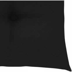 HAPPYSHOPPING Coussins De Chaise 2 Pcs Noir 40x40x7 Cm Tissu 9 HAPPYSHOPPING Coussins De Chaise 2 Pcs Noir 40x40x7 Cm Tissu -France Coussin et housse de coussin Soldes Boutique 40269059 5