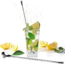 BRIDAY Cuillère à Long Manche – Cuillère à Mélanger En Acier Inoxydable 304, Pour Barman Ou Usage Domestique, 30,5 Cm -France Coussin et housse de coussin Soldes Boutique 40435729 3