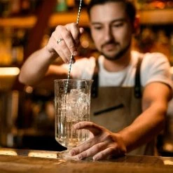 BRIDAY Cuillère à Long Manche – Cuillère à Mélanger En Acier Inoxydable 304, Pour Barman Ou Usage Domestique, 30,5 Cm -France Coussin et housse de coussin Soldes Boutique 40435729 4