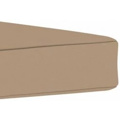 HAPPYSHOPPING Coussin De Plancher De Palette 60x61,5x6 Cm Taupe Tissu -France Coussin et housse de coussin Soldes Boutique 40754684 4