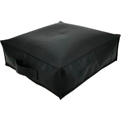 NO NAME Pouf De Sol En Polyuréthane Spencer Noir - Noir 1 NO NAME Pouf De Sol En Polyuréthane Spencer Noir - Noir