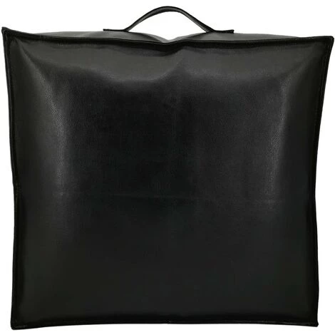 NO NAME Pouf De Sol En Polyuréthane Spencer Noir - Noir 3 NO NAME Pouf De Sol En Polyuréthane Spencer Noir - Noir – Image 3