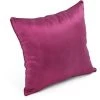 HOMEMAISON Coussin Déhoussable Aspect Soie Violet 45 X 45 Cm - Violet