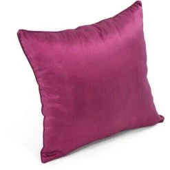 HOMEMAISON Coussin Déhoussable Aspect Soie Violet 45 X 45 Cm - Violet